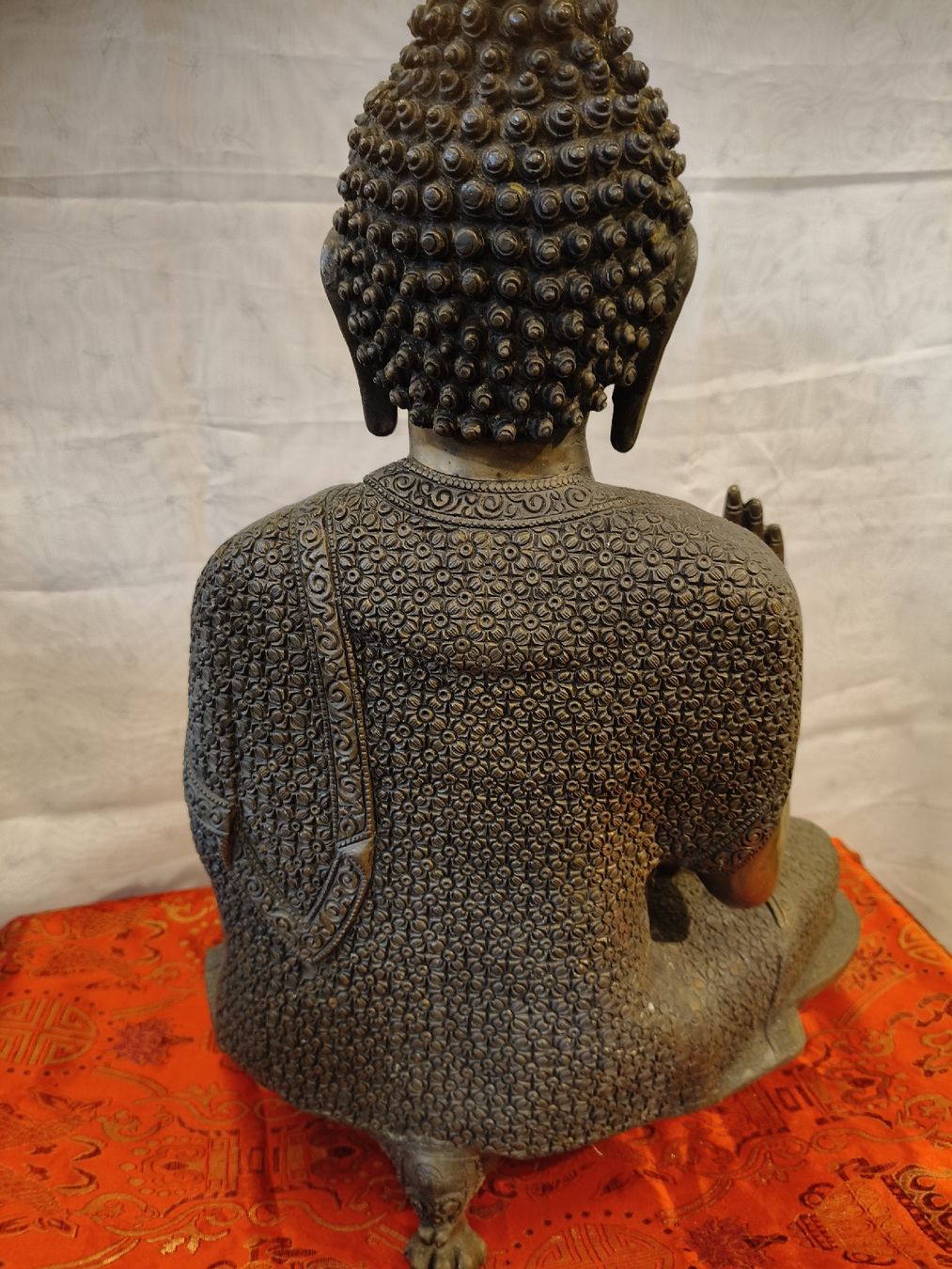 Sculture & Statue: Vintage Thai Style Bronze BrassH 53cm – Usato da Zwingen venduto da inf_2blh 8
