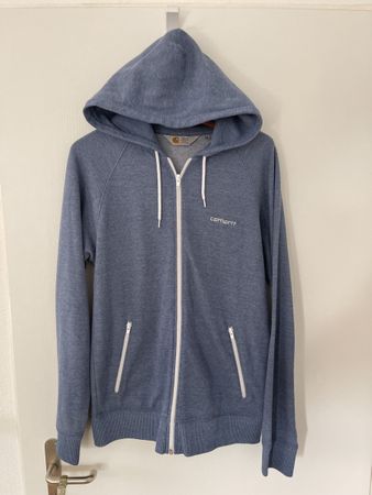 Carhartt Zip-Hoodie, Gr. M, hellblau - Top Zustand! Y2K