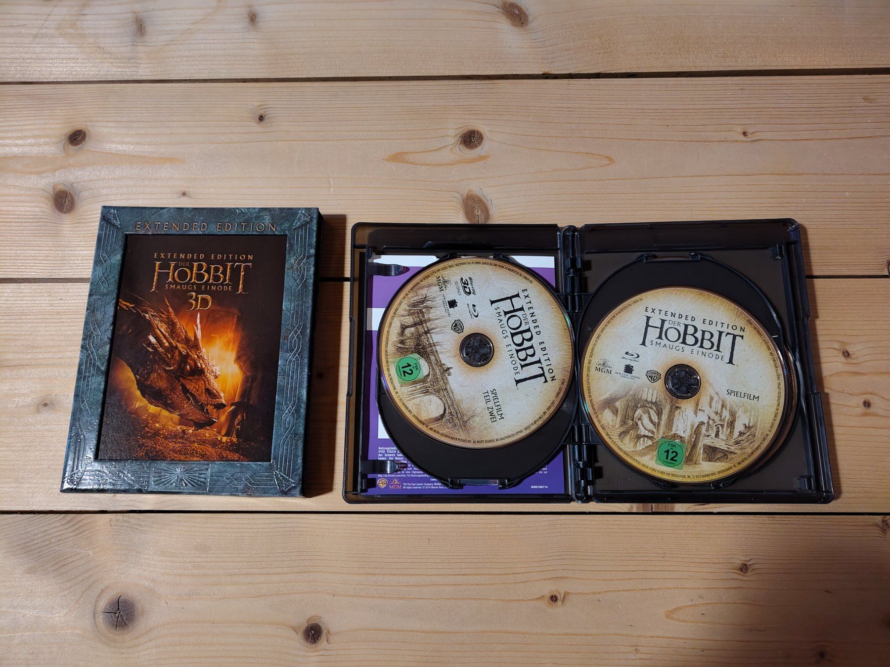 Tutti i DVDs: Der Hobbit - Smaugs Einöde (3D) – Usato da Wasterkingen venduto da Palu17 1