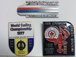 CURLING - "Air Canada Silver Broom" - 1977 - 1979 - 1980