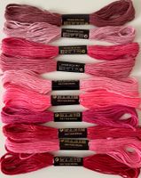 10x Stickgarn neu