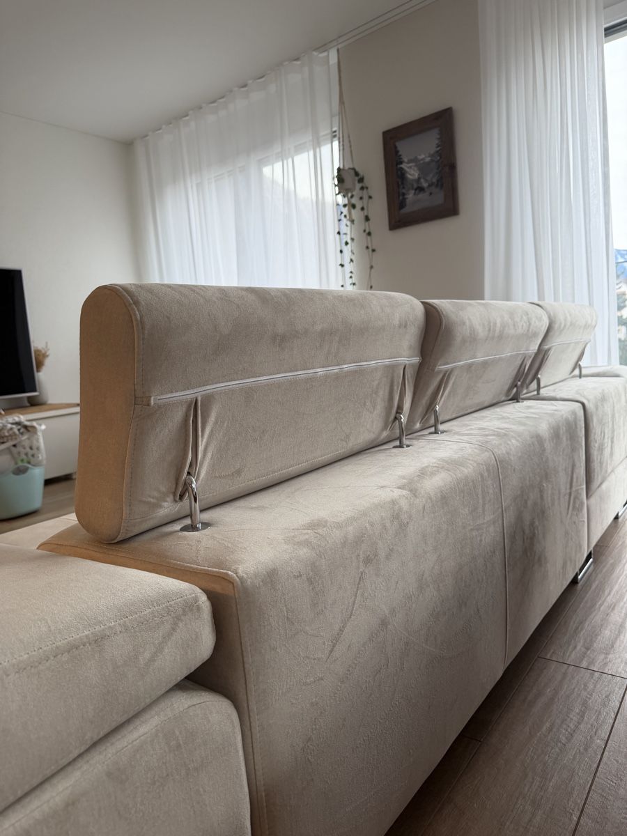 Sofas: Neuwertiges Ecksofa beige – Neuf (Voir description) à Mastrils par sil_p5vd 2
