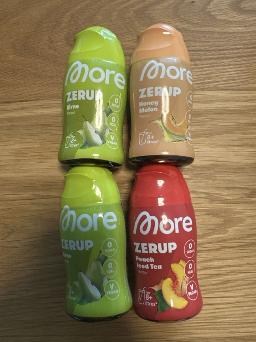More Nutrition Cibi & Specialità: More Nutrition Sirup 4er Set neu – Nuovo e nell'imballaggio originale da Unterengstringen venduto da Gargamela7