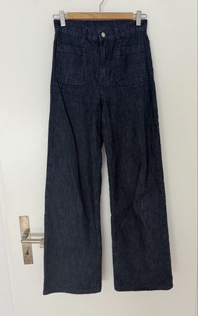 straight leg jeans - high rise