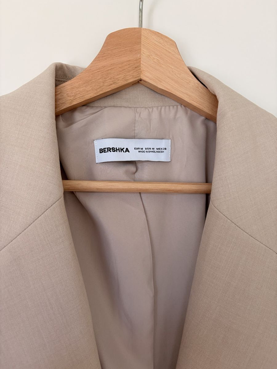 Bershka Giacche: Bershka Beige Blazer Gr. M – Nuovo (secondo la descrizione) da Sursee venduto da van.jan 1