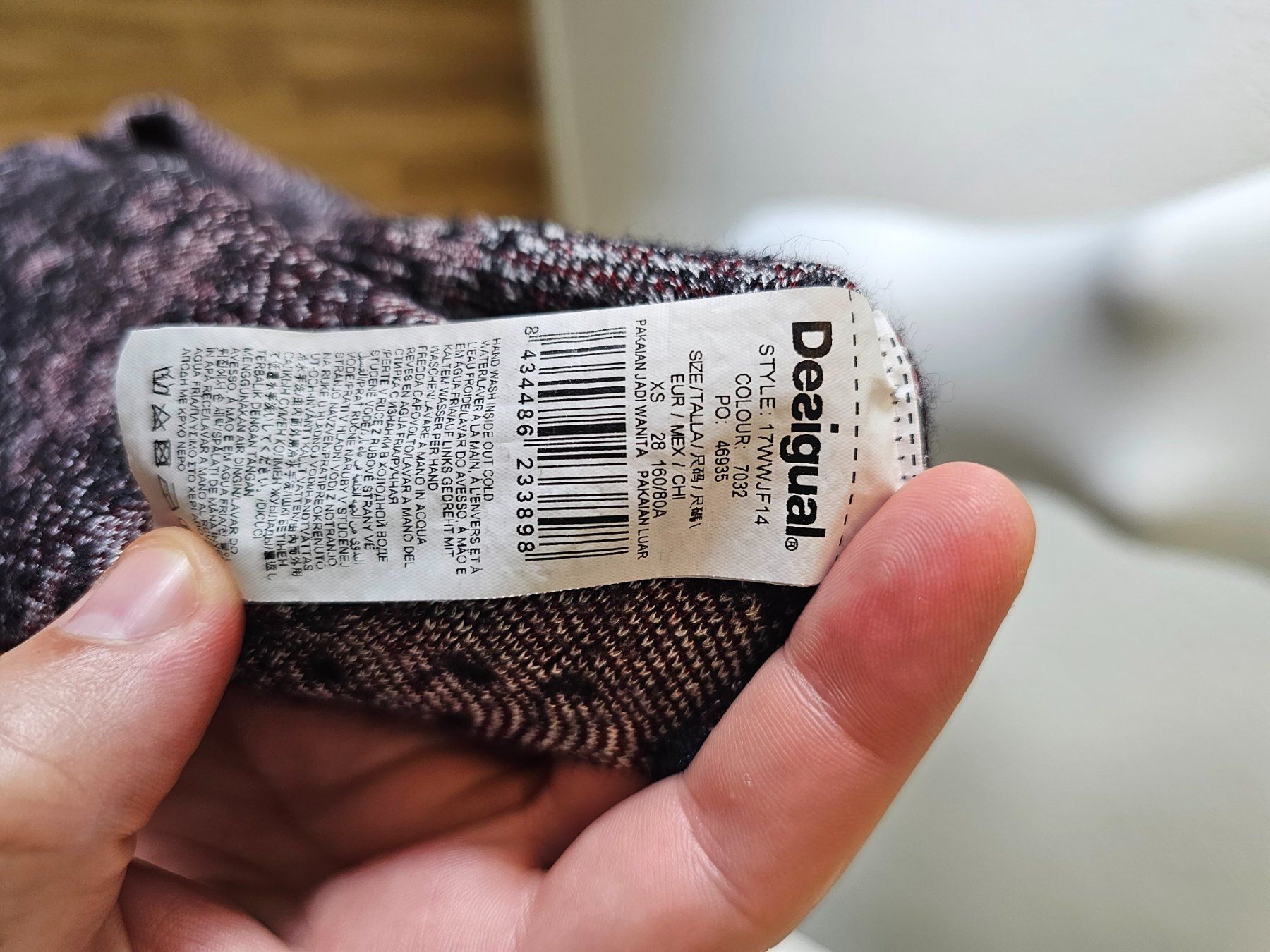 Desigual Pulls & Sweat-shirts: Desigual Pullover Tigerprint Karo, Gr. XS – D'occasion à Emmen par Tumanovr 6