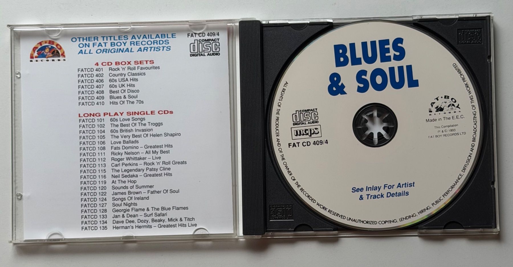CDs: Blues & Soul Vol 4 / Verschiedene Interpreten – D'occasion à Näfels par rottabi 2