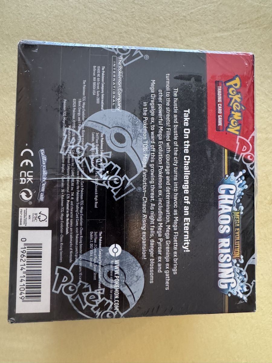Pokémon Carte collezionabili: Pokémon Chaos Rising Mega Evolution Booster Box OVP Sealed 1 – Nuovo e nell'imballaggio originale da Schlieren venduto da Villy87 1