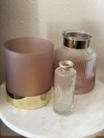 Set of 3 Vases - Trio de vases décoratifs -