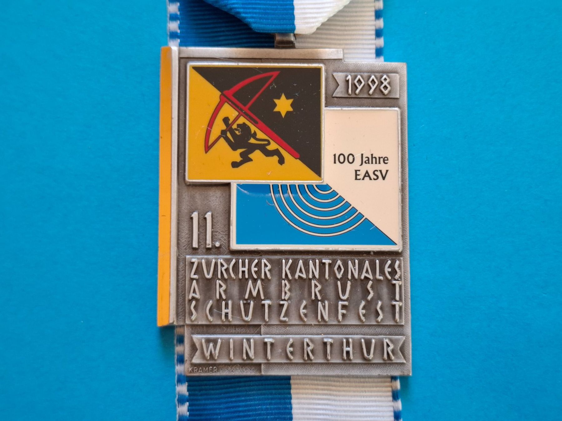 Medaillen: Meisterschaft Armbrust Winterthur 1998 (A643) – Gebraucht aus Schwanden GL von Suvorov 1