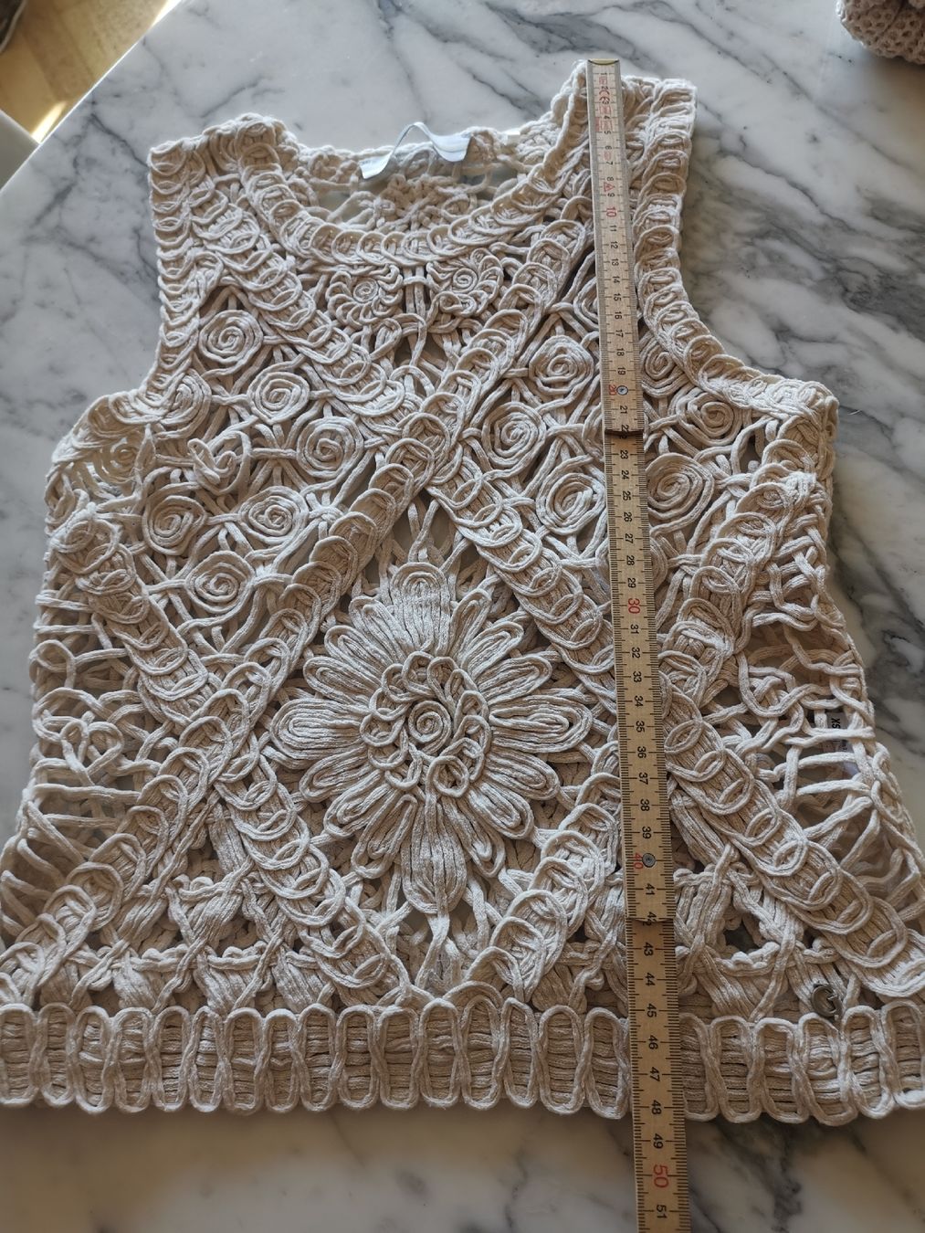 Guess Top: Guess, Bohemian, Makramee Style – Usato da Uerikon venduto da pink_flamingo 6