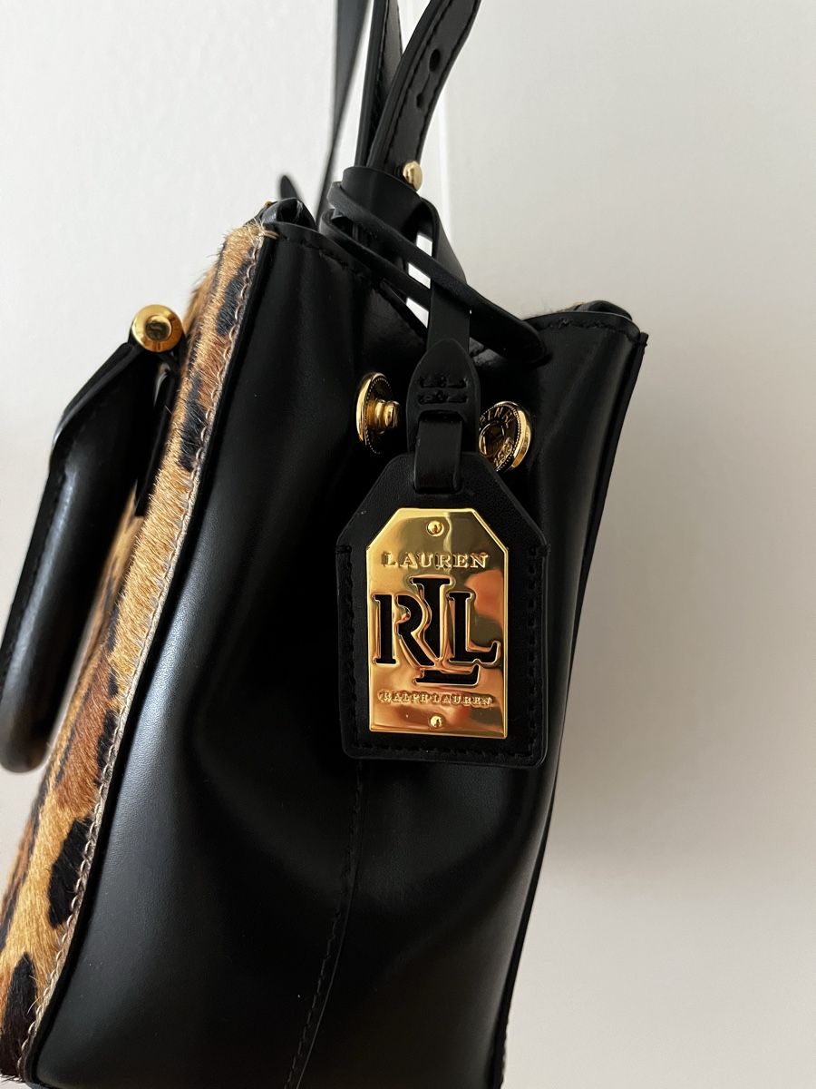 Ralph Lauren Taschen für Damen: Wunderschöne Ralph Lauren Tasche Leopard schwarz/braun – Gebraucht aus Olten von hahnice99 7