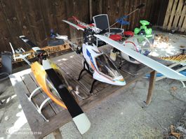 Konvolut Nitro Helis 6 Stück inkl. Teilekoffer
