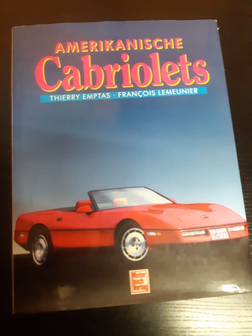Bücher: Buch:  AMERIKANISCHE Cabriolets – Gebraucht aus Dulliken von Airliner2