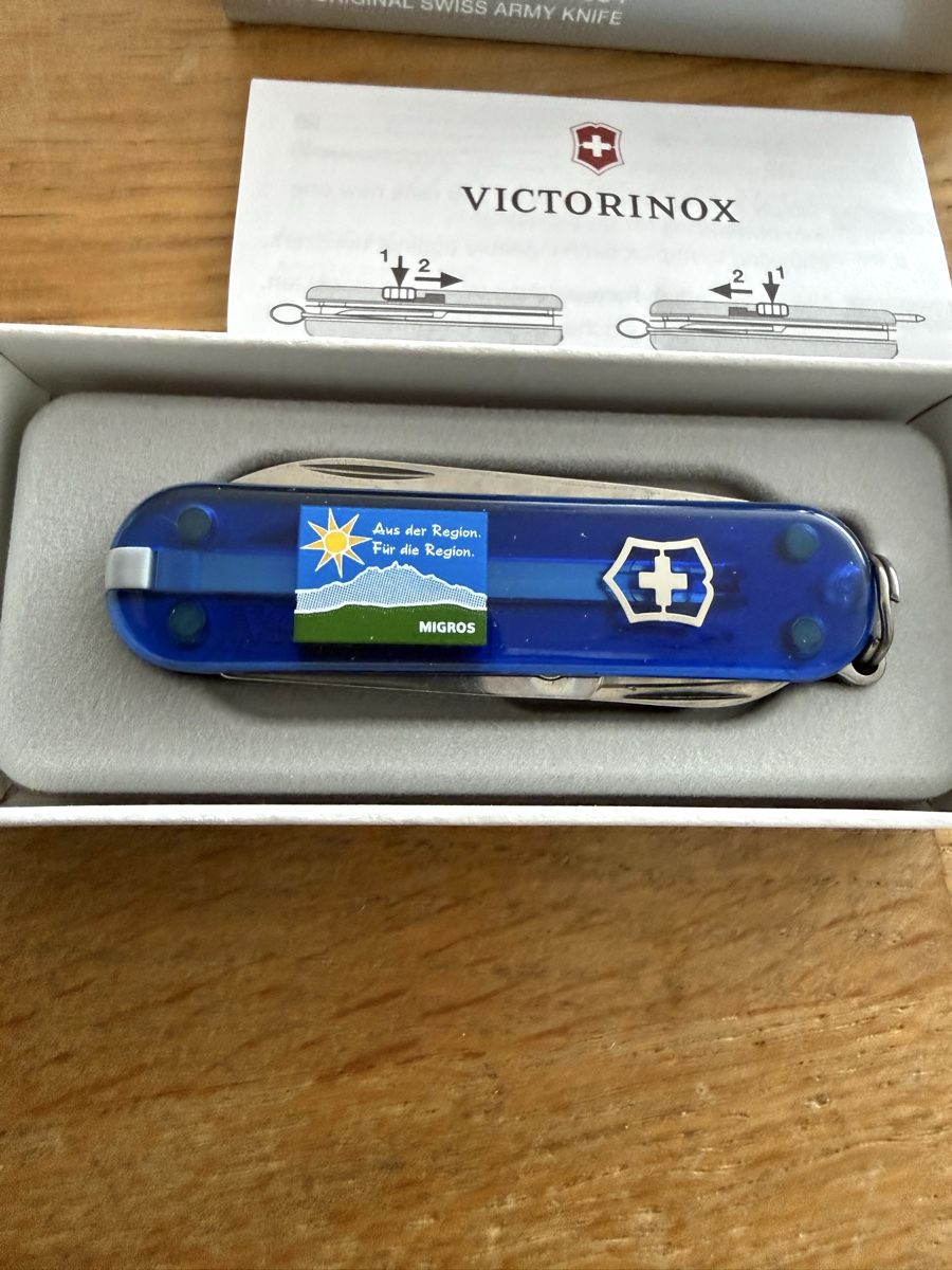 Victorinox Taschenmesser: Victorinox Sackmesser "Aus der Region. Taschenmesser – Neu und originalverpackt aus Goldach von Messerguru 1