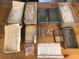 Tablettengläser neu +500tlg. Laborbedarf