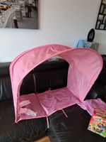 Tente de lit enfant rose pour lit