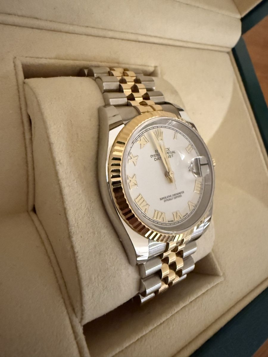 Rolex Uhren: Rolex Datejust 36 Stahl Gelbgold Ref. 116233 Full Set – Gebraucht aus Altdorf UR von uri.altdorf 3