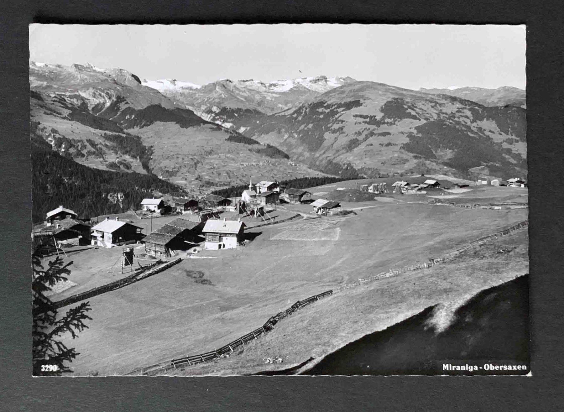 Cartes postales: AK Miraniga Obersaxen – D'occasion à Goldau par artelier1