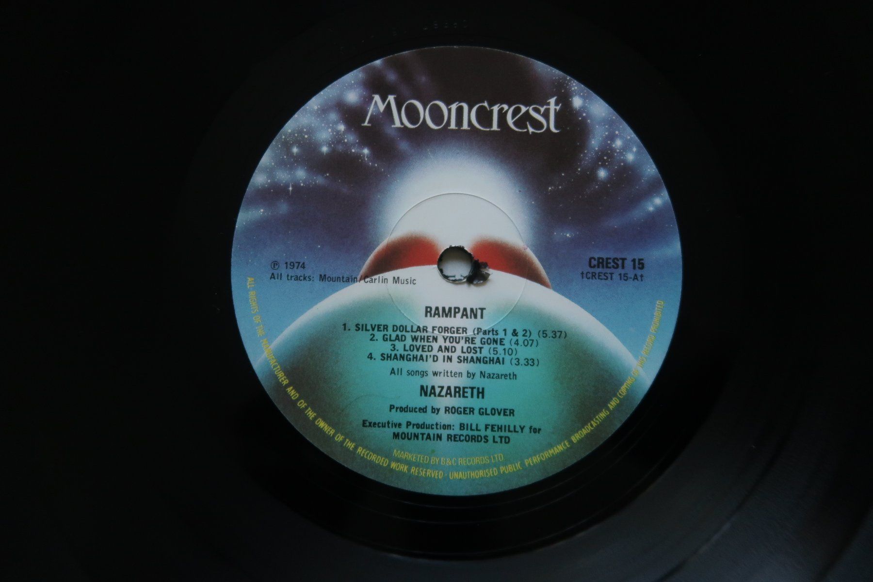 Schallplatten: NAZARETH - RAMPANT - VINYL LP – Gebraucht aus Basel von Patiscat 2