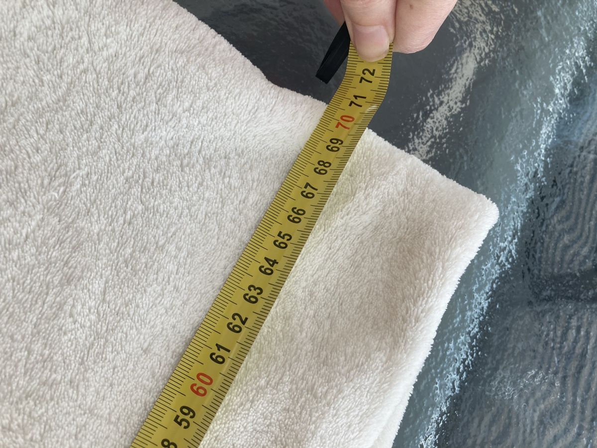Coperte: Super weiche Kuscheldecke 200 x 140 cm, Ivory – Usato da Zürich venduto da dolcicaramelle2 6