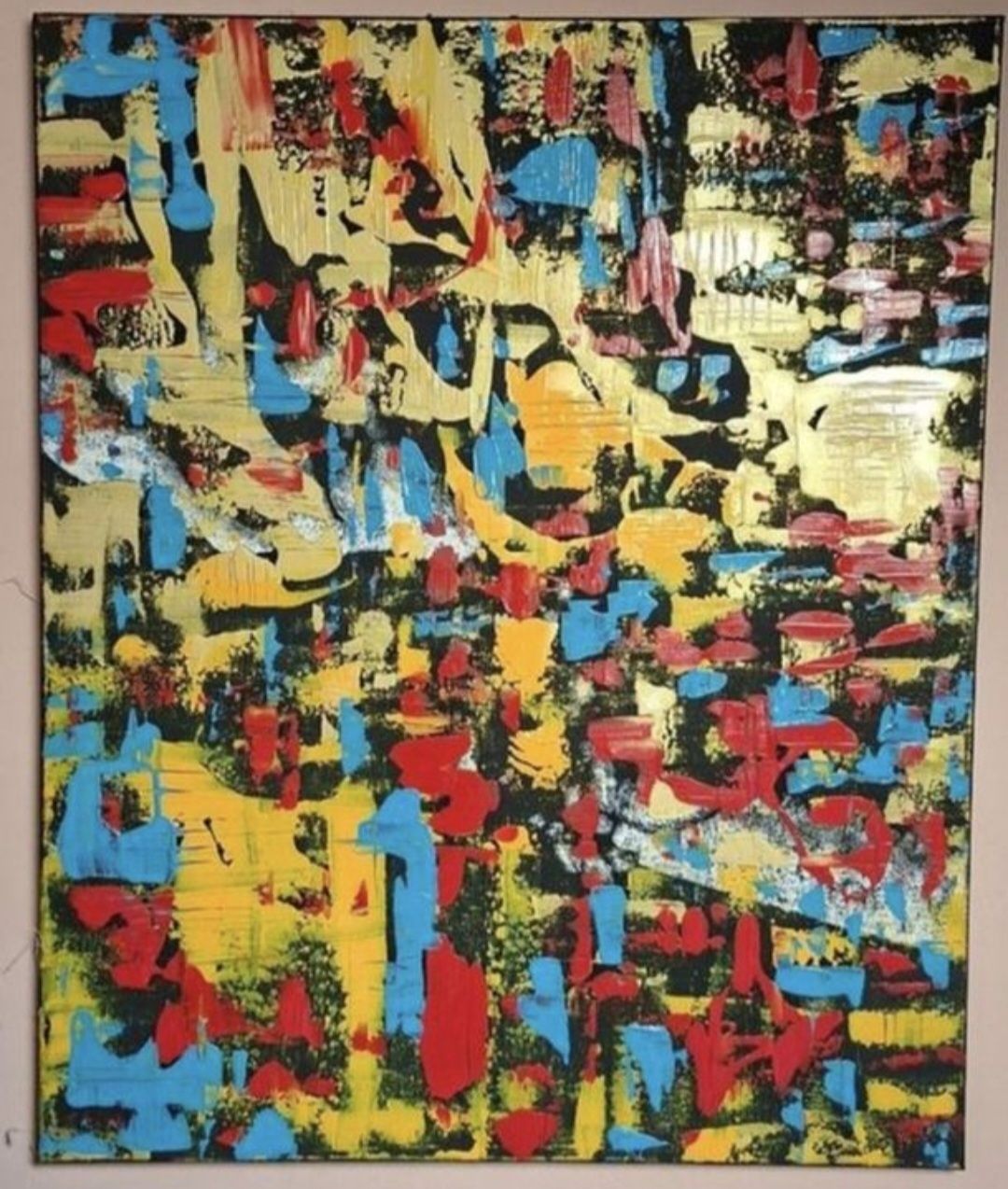 Gemälde: Gemälde Farbig Bunt handmade 70×86 – Neu (gemäss Beschreibung) aus Riehen von Steinbock1970 4