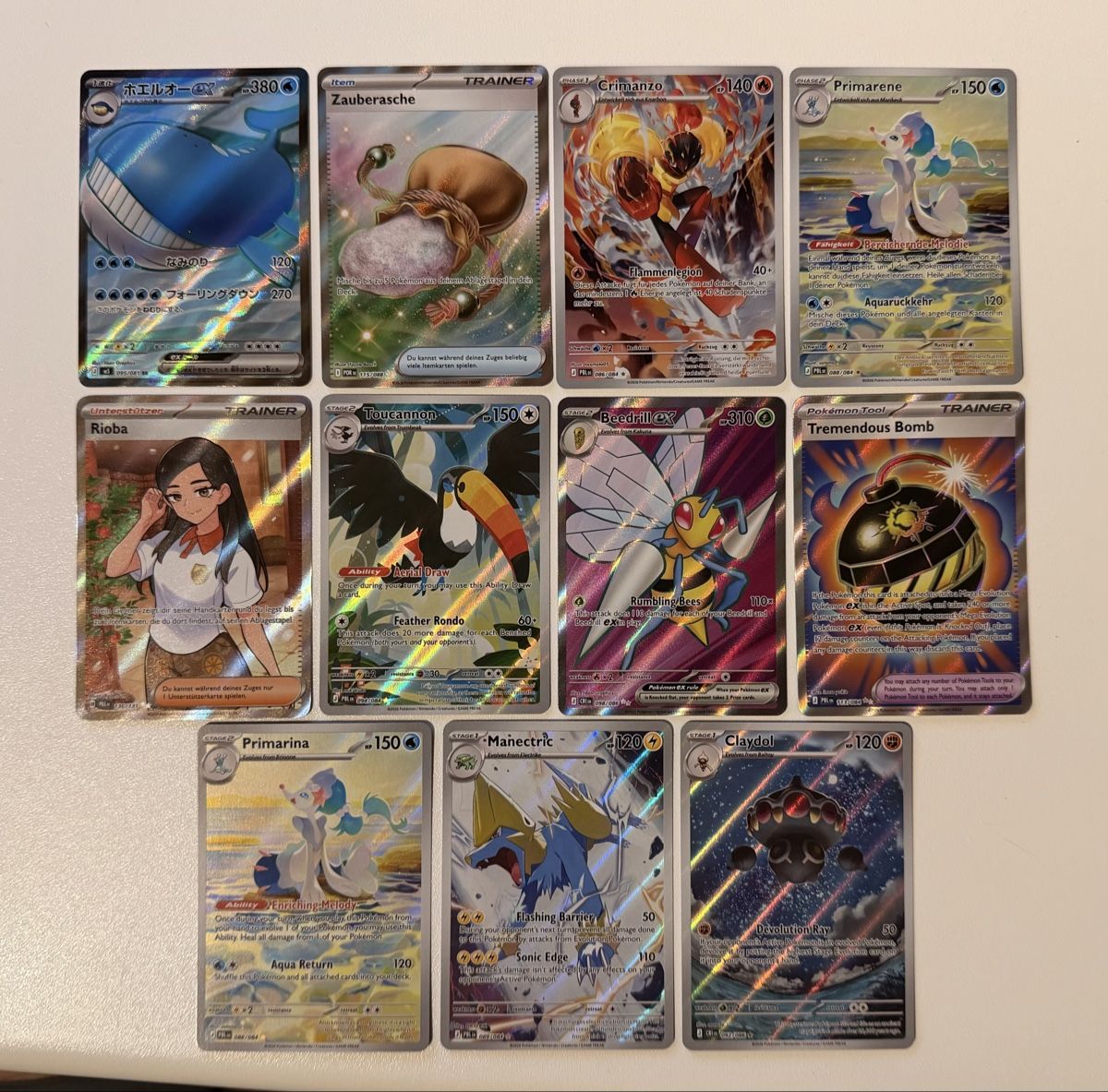 Pokémon Carte collezionabili: Lot Pokemon Karten selten – Nuovo (secondo la descrizione) da Au SG venduto da Bego1