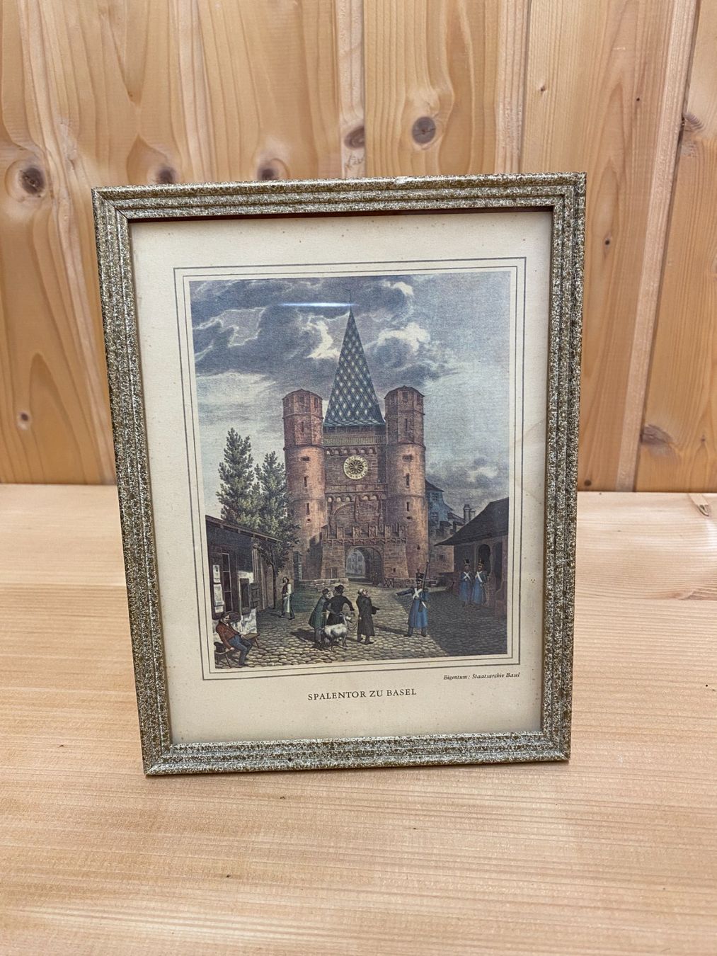 Posters & Illustrations: Spalentor zu Basel – D'occasion à Schönenbuch par Laubfrosch05 1