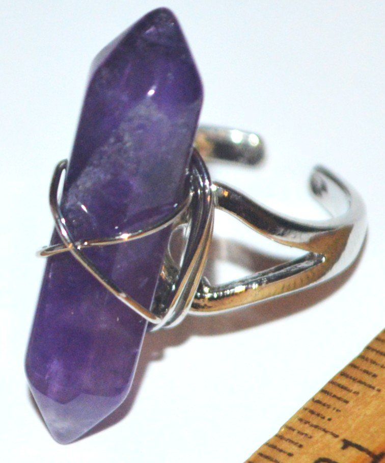 Anelli: Ring D-893 – Amethyst 18mm Innendurchmesser – Nuovo e nell'imballaggio originale da Goldiwil (Thun) venduto da han_v5b7 5