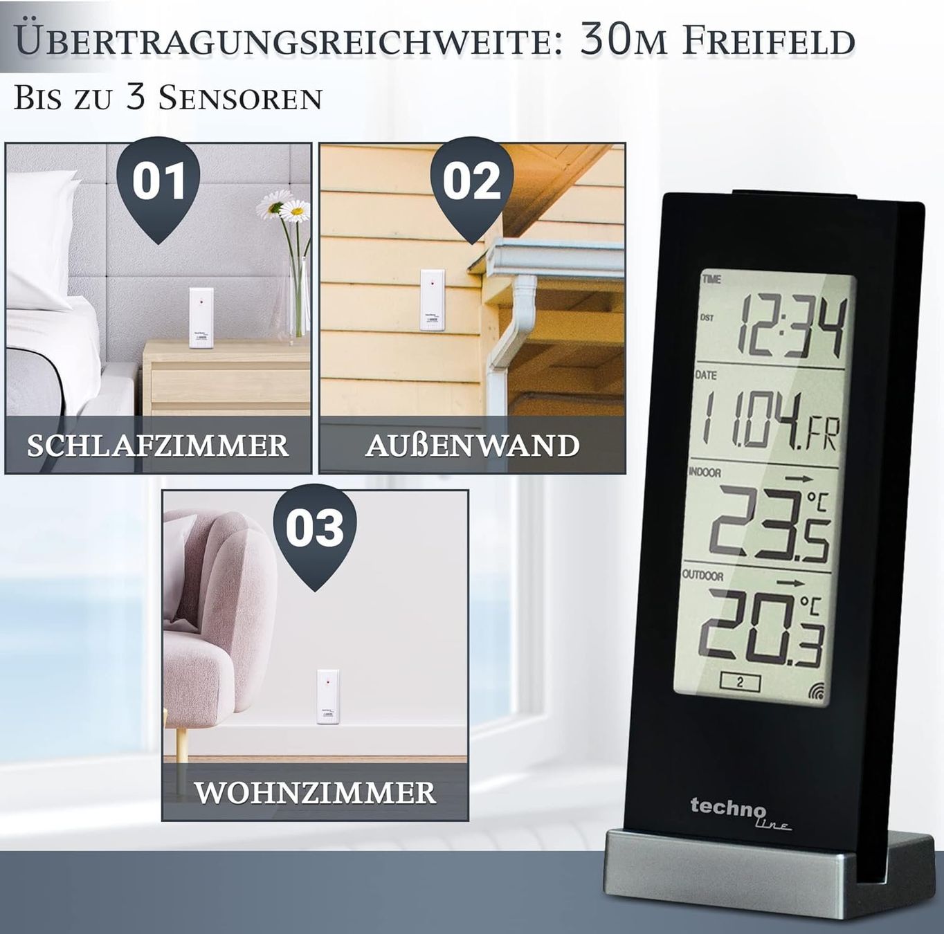 Altro per la casa: Temperaturstation – Nuovo e nell'imballaggio originale da Nuglar venduto da SaleRitter 3