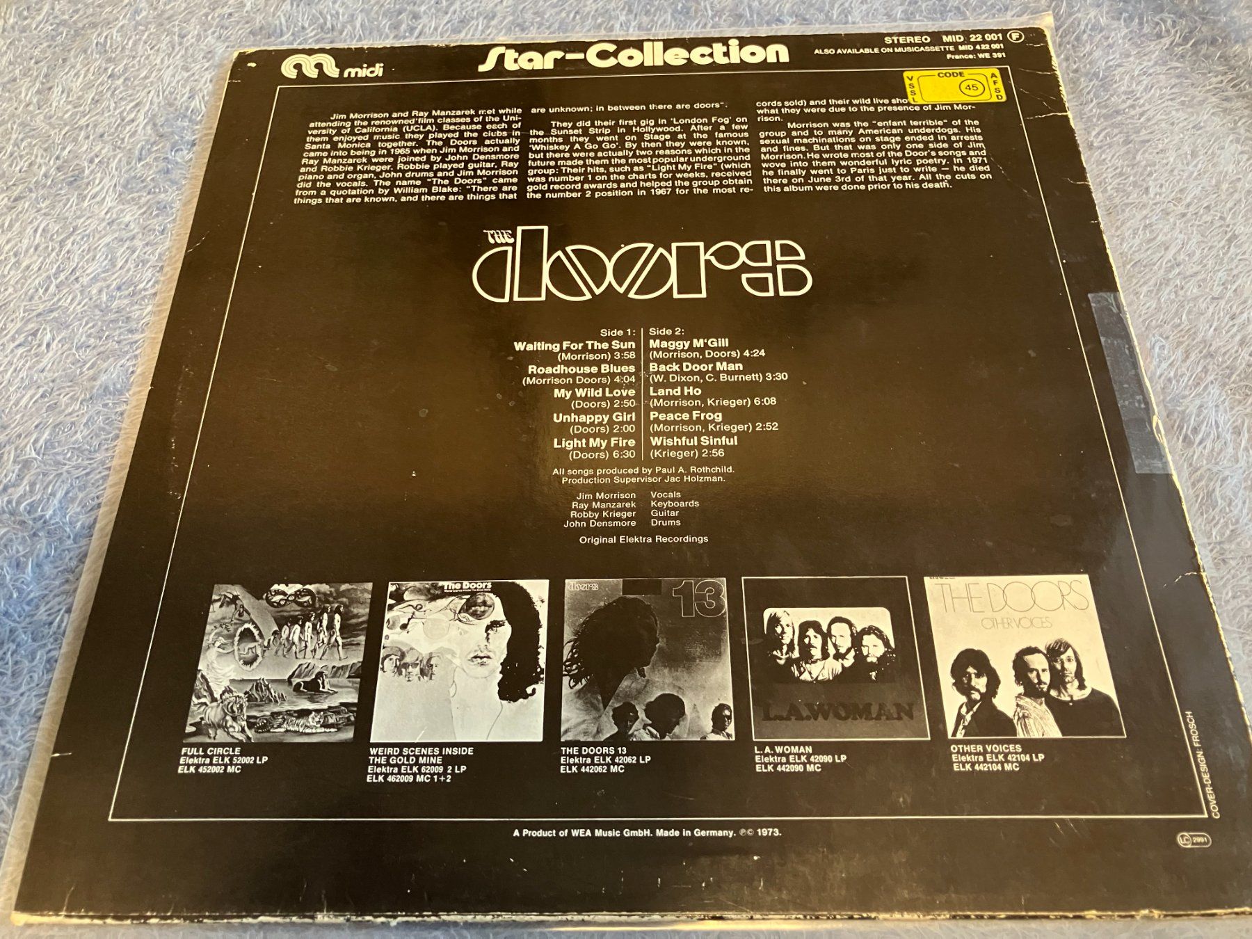 Dischi in vinile: The Doors – Usato da Aarwangen venduto da Jukebox3 3