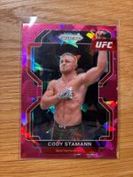 Panini Prizm UFC Cody Stamann Pink Cracked Ice