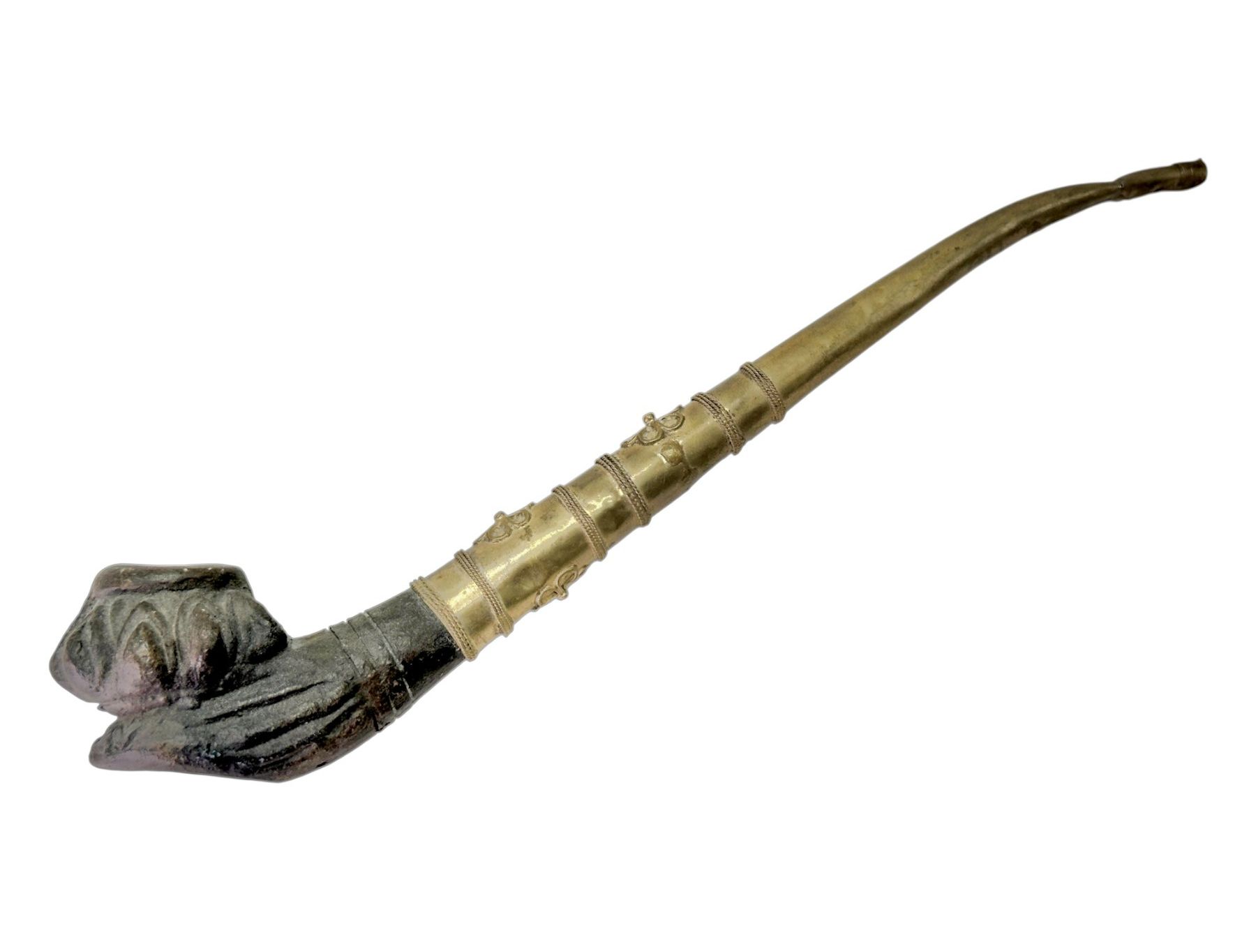 Pipe & Accessori: PIPE À OPIUM THAÏLANDAISE DU 19E/20E SIÈCLE – Usato da Morges venduto da magicle 9