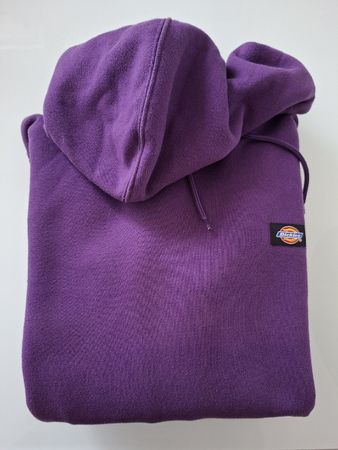 Hoodie violet en coton avec capuche