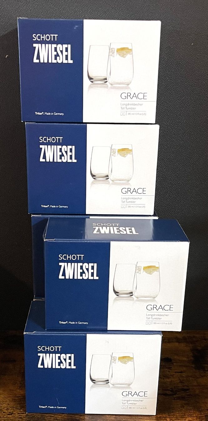 Schott Bicchieri: Schott Zwiesel /  Langdrinkbecher / Karton à 2 Gläser – Nuovo e nell'imballaggio originale da Oftringen venduto da Vucki 2