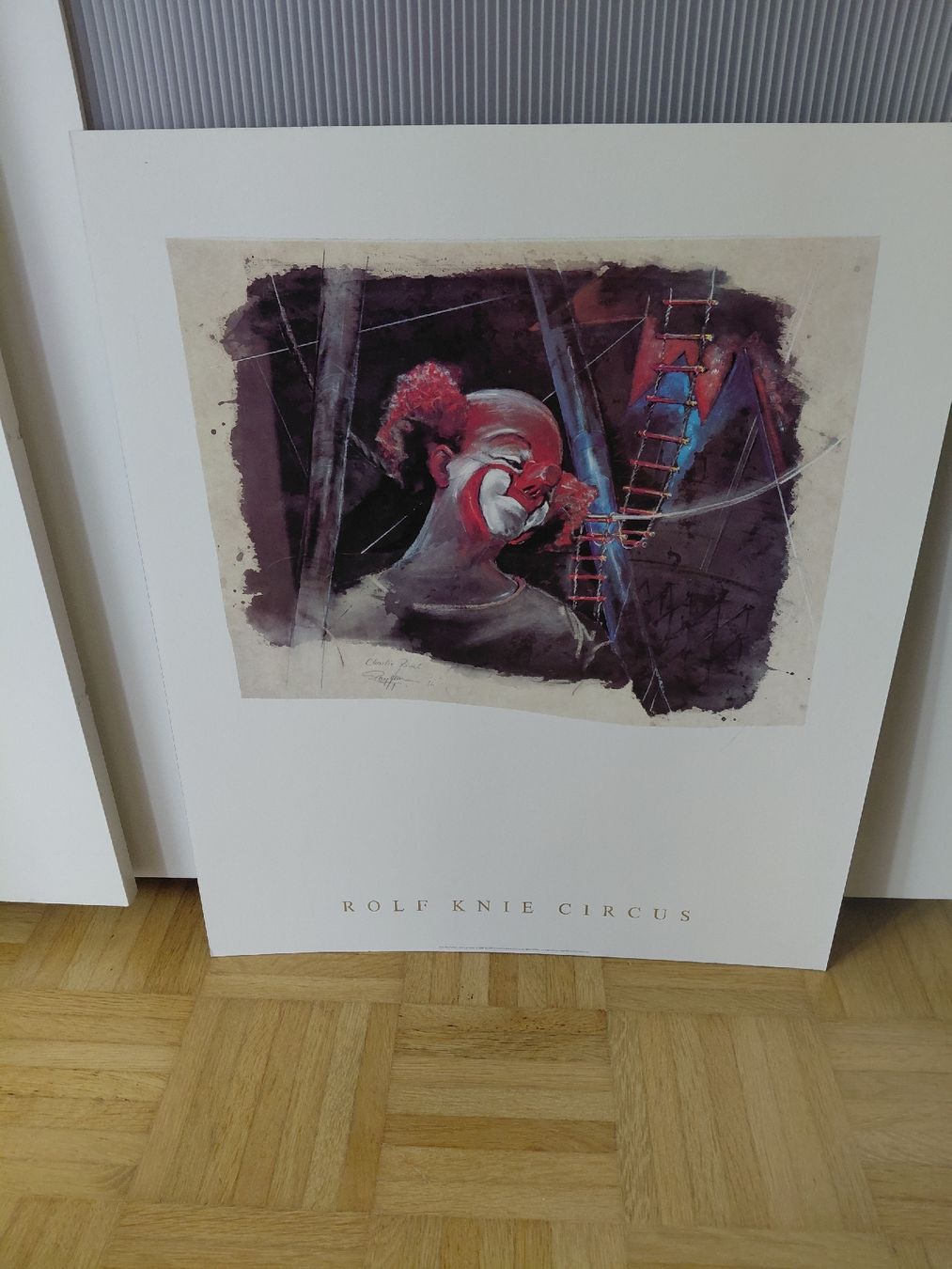Foto & Immagini: Clownbild von Rolf Knie – Usato da Schliern b. Köniz venduto da IAG02 1