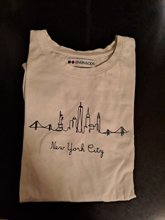 Weisses T-shirt für Mädchen