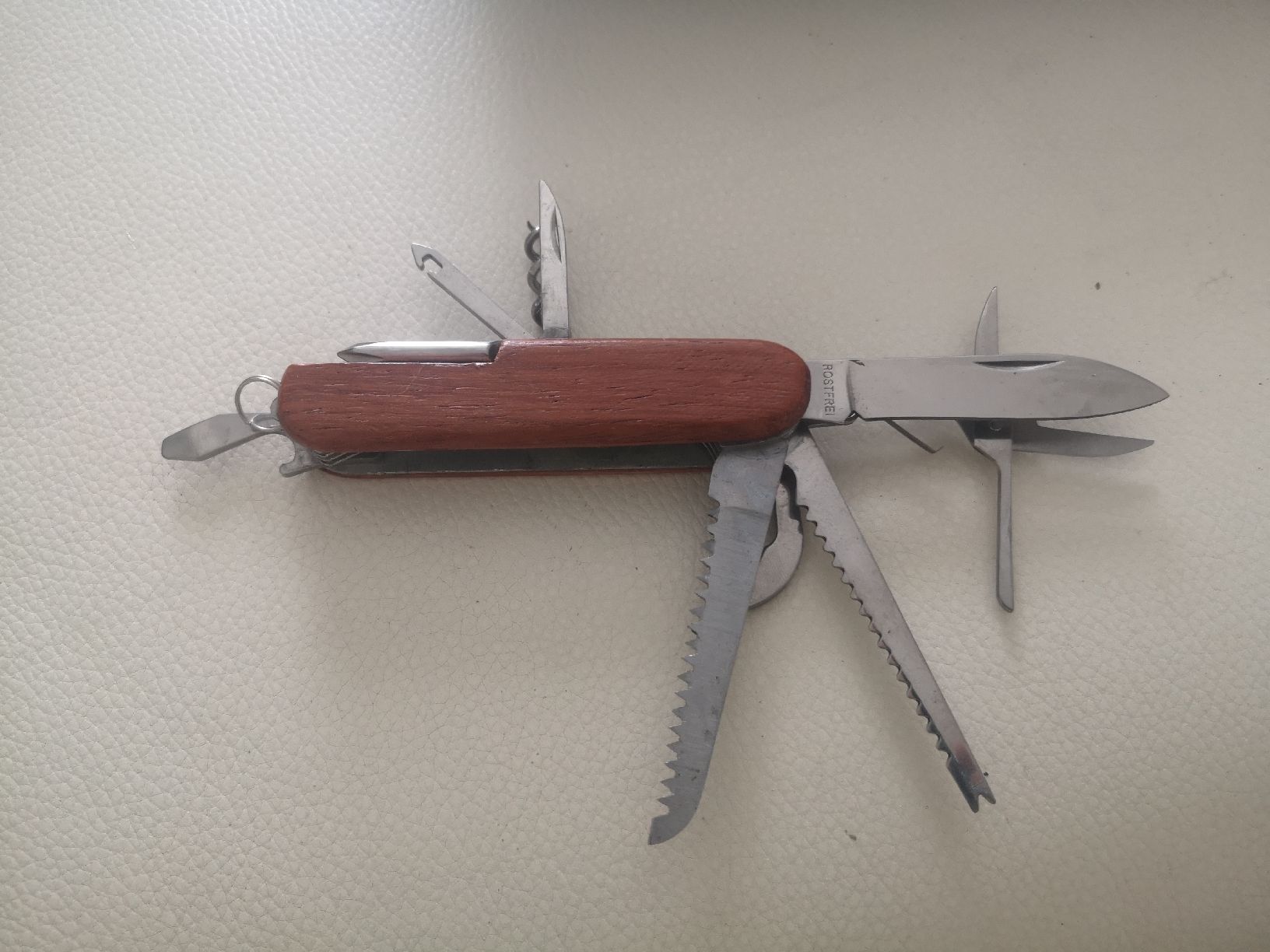 Taschenmesser: Sackmesser Rostfrei Holzgriff Top Zustand! – Gebraucht aus Belp von mar_76s8 1