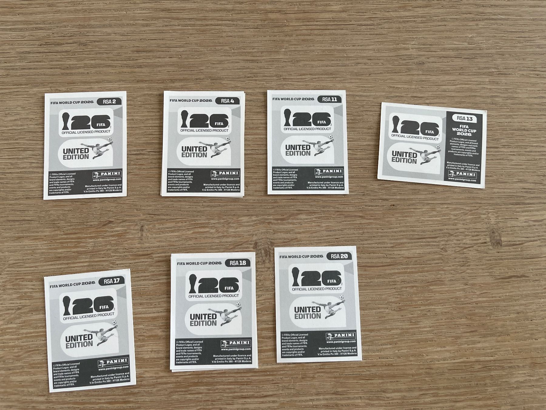 Panini Cartes à collectionner: Panini 2026 Südafrika – D'occasion à Niederrohrdorf par danino17