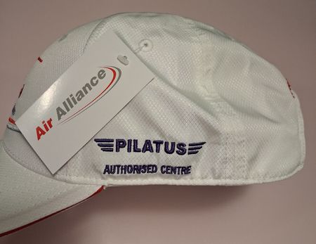 Air Alliance Pilatus Cap weiss neu Top!