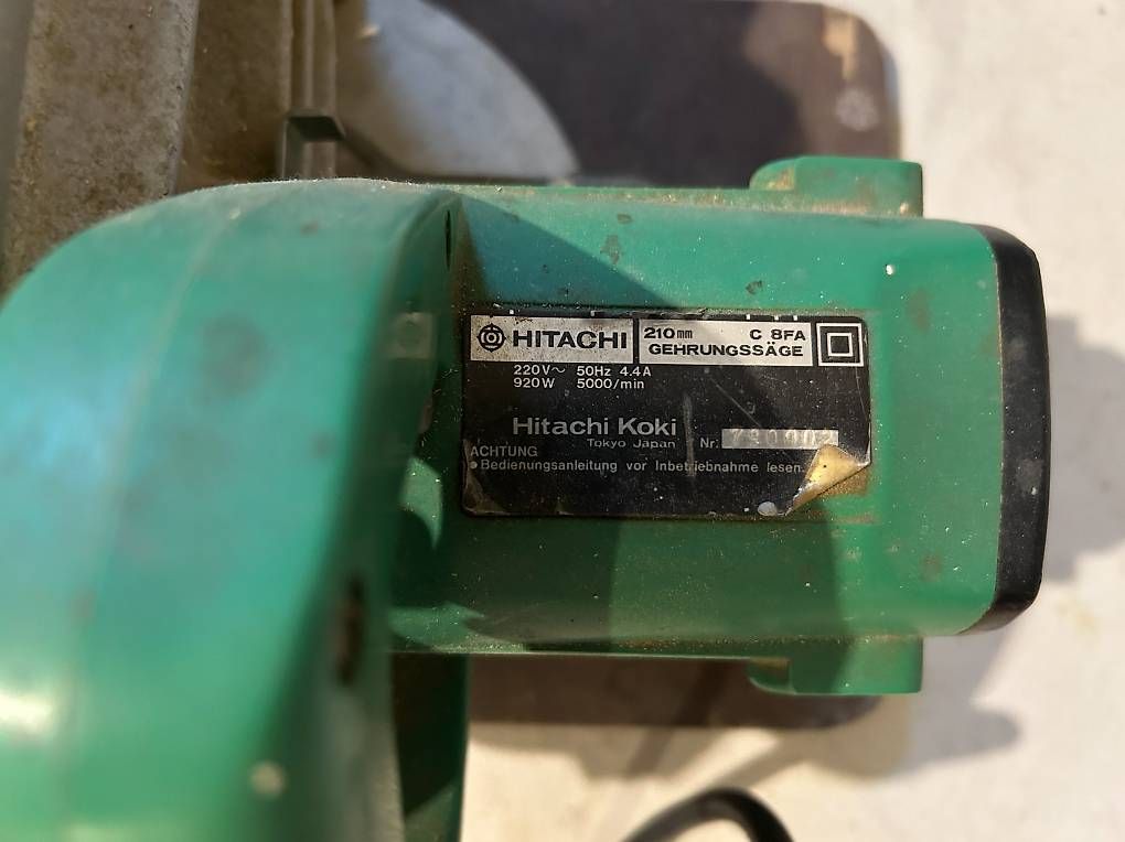 Hitachi Seghe: Hitachi Gehrungssäge C8FA – Usato da Wiggiswil venduto da Cwi0 3