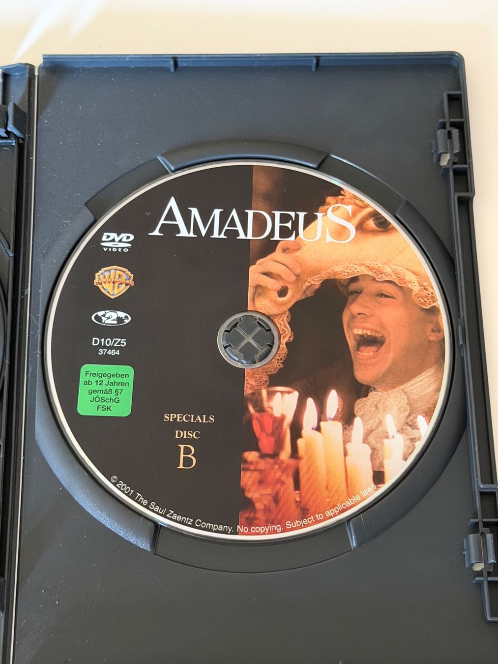 Tutti i DVDs: Amadeus Director's Cut Special Edition 2 Disc DVD – Usato da Altstätten SG venduto da sheamus 3