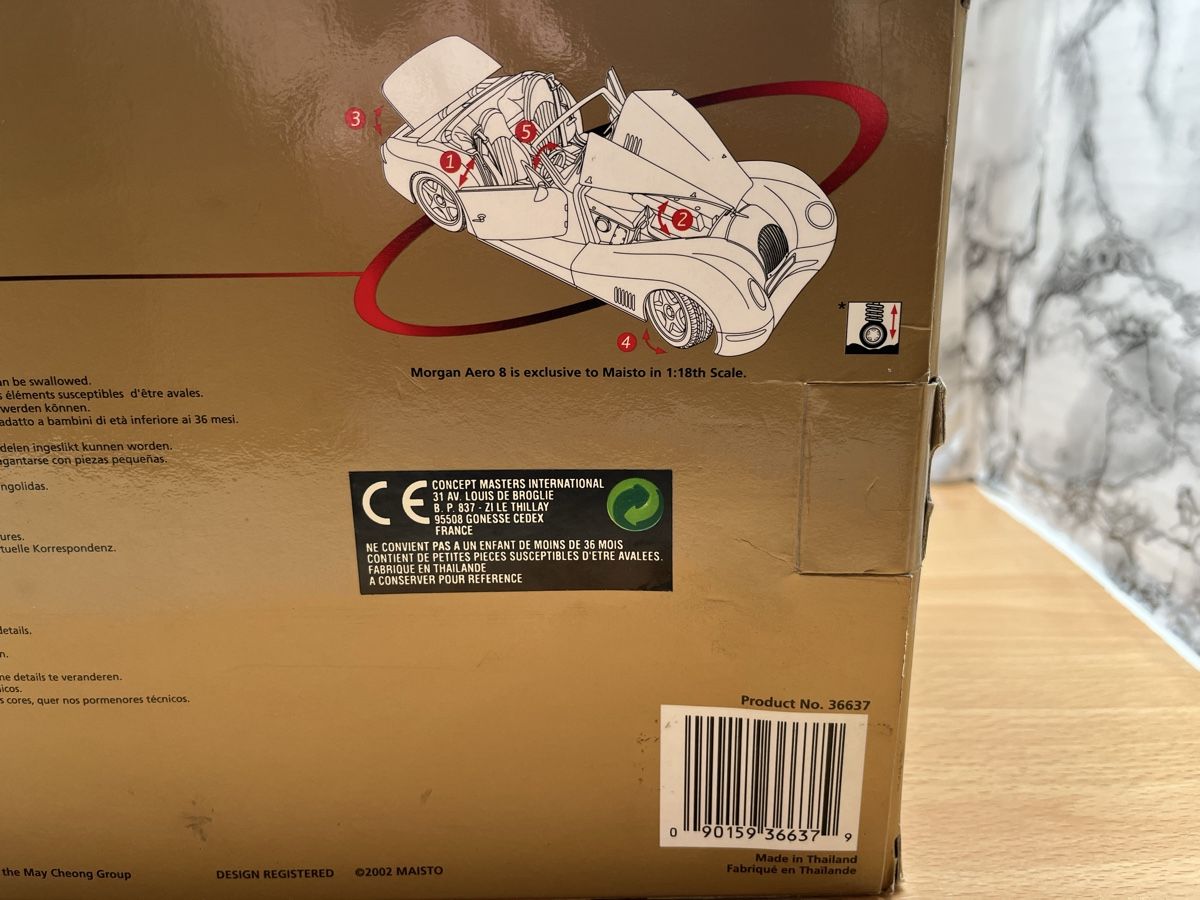 Maisto Modellini d'auto: Morgan Aero 8 Maisto 1/18 – Usato da Léchelles venduto da Mlinspiration 6