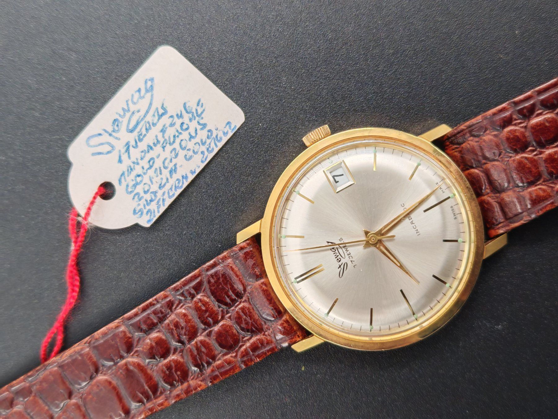 Uhren: Stewag Automatic Gold Plated – Gebraucht aus Otelfingen von Yossi-68 7
