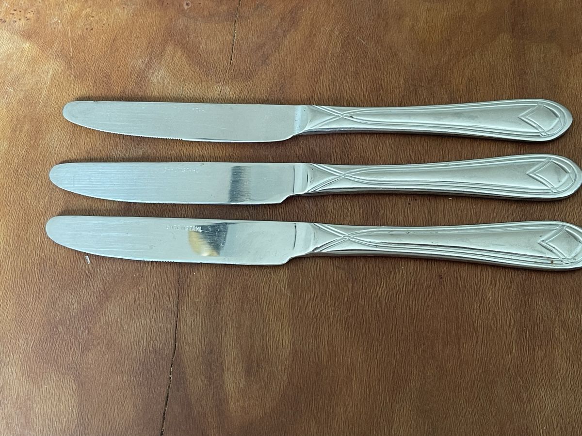 Coltelli da cucina: 3x Vintage Stainless Steel Messer – Usato da Bern venduto da Piratamorgan