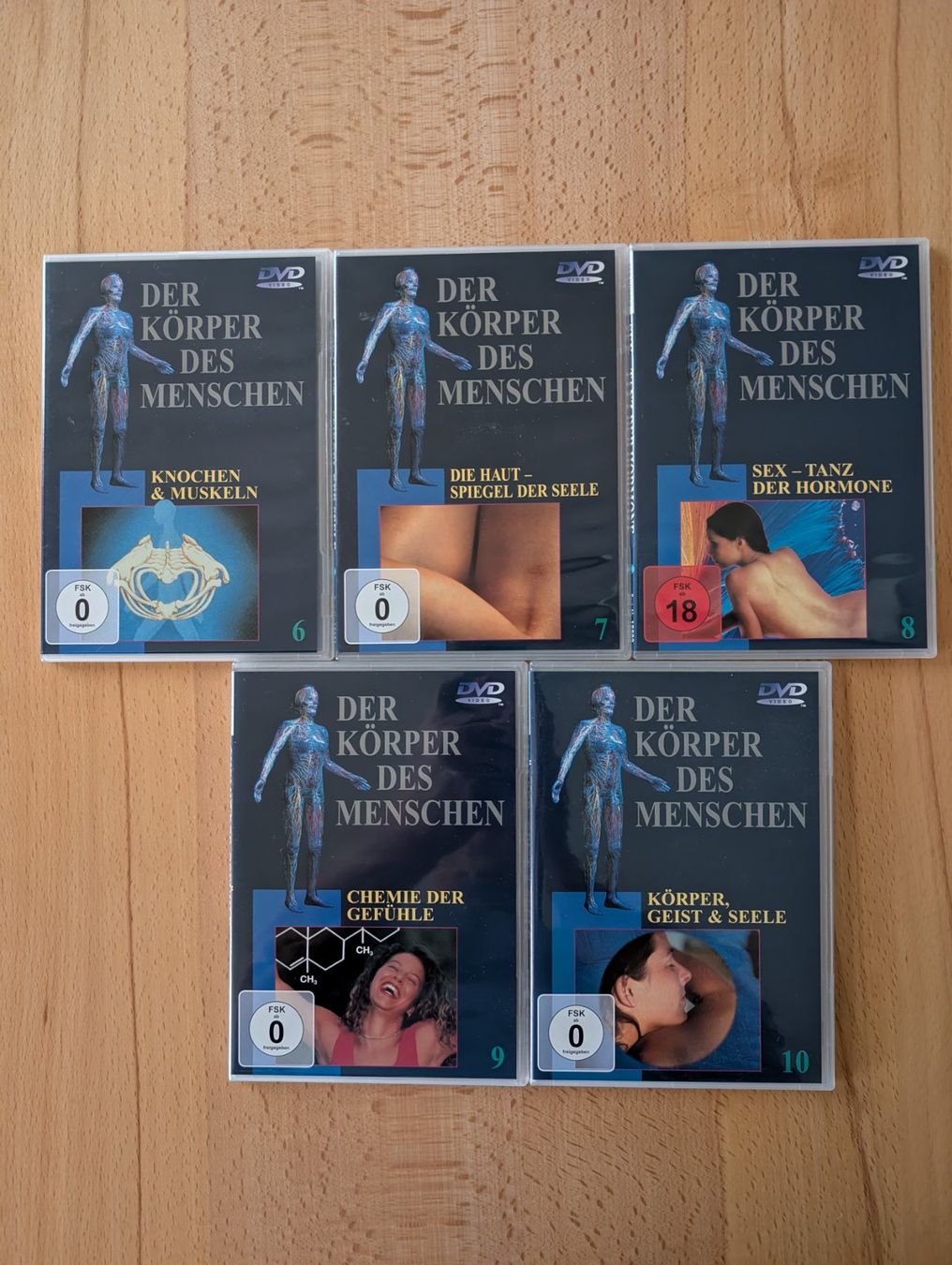 Tutti i DVDs: Der Körper des Menschen - Set mit 10 DVD's – Nuovo (secondo la descrizione) da Lupfig venduto da martin-stolz 3