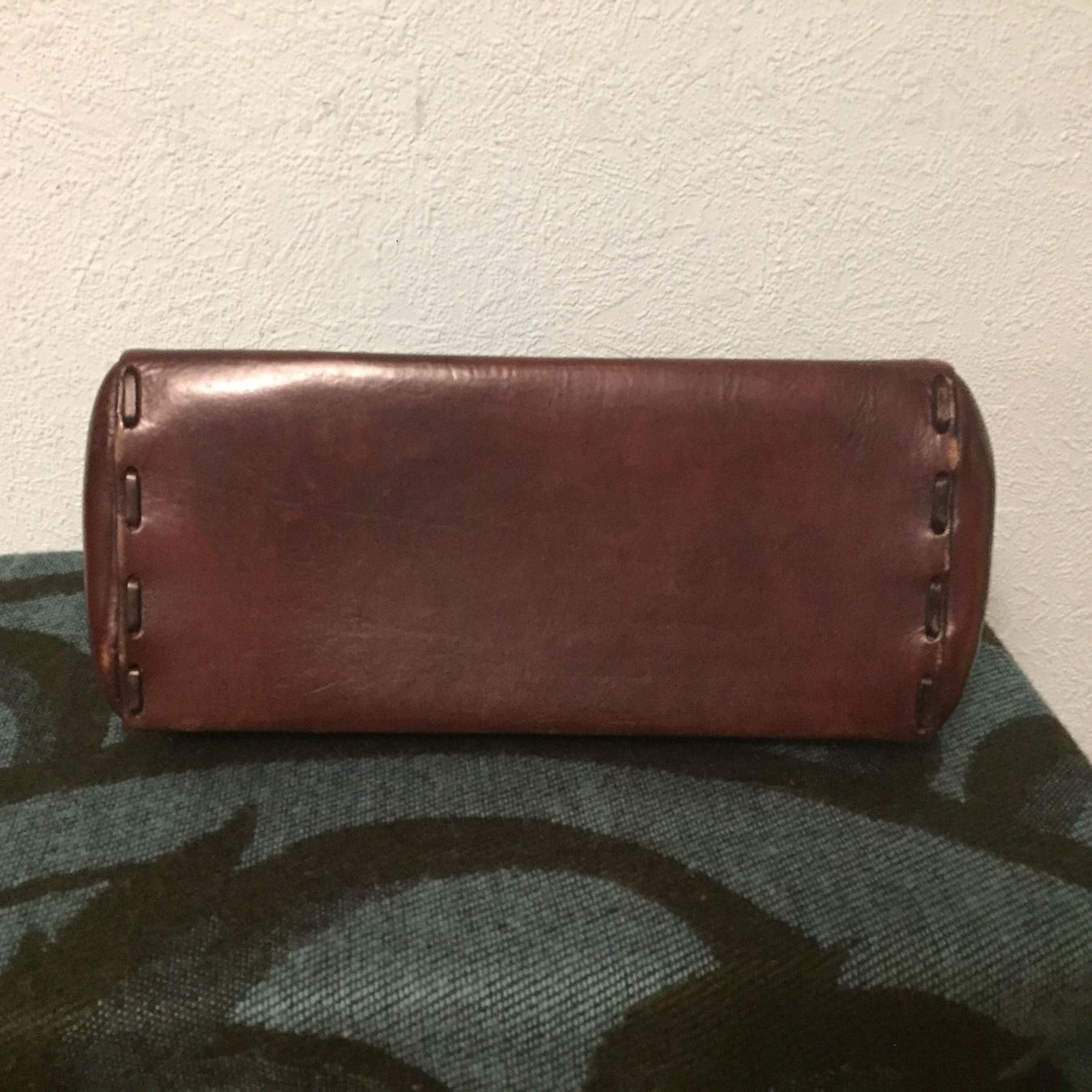 Taschen für Damen: Rare Sac vintage cuir chocolat – Gebraucht aus Genève von ct_fqr8 7