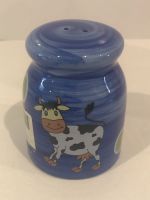 Salière souvenir Suisse avec motif vache