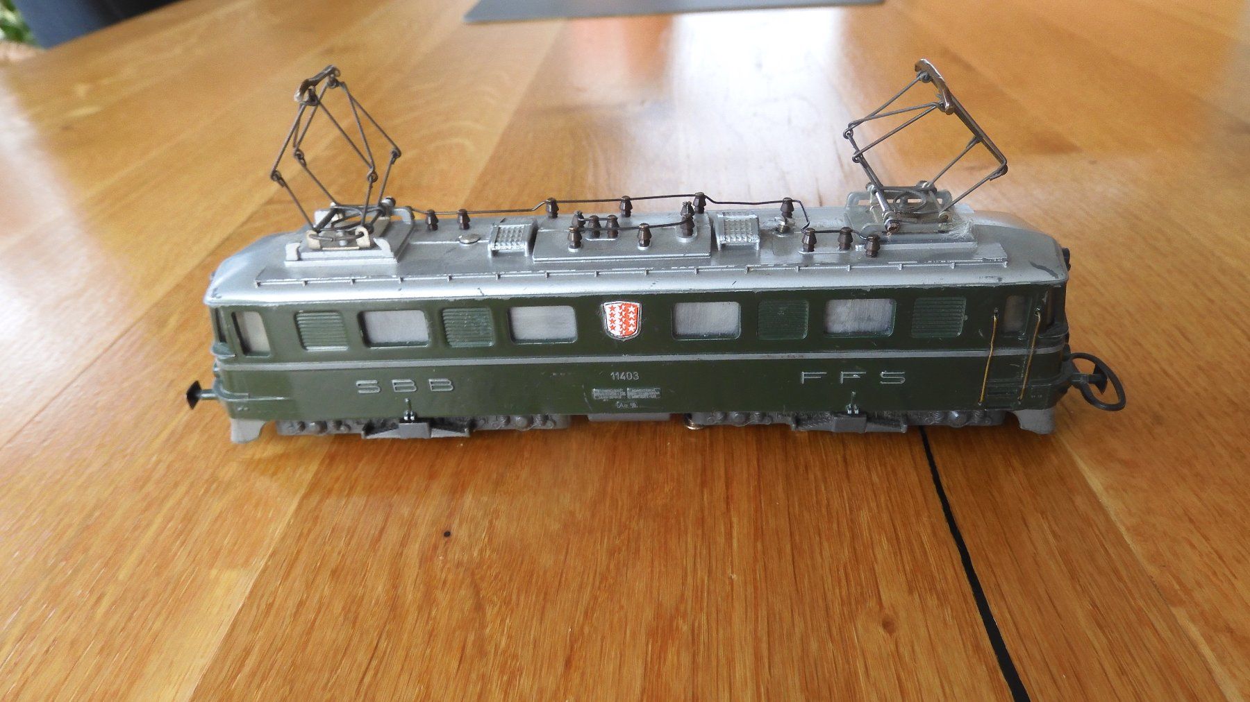 Wesa Modellini di ferrovie: WESA Lokomotive Ae.6-6 – Usato da Inkwil venduto da PeMat 1