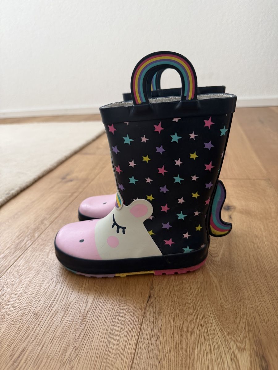 Scarpe per ragazzi: Kinder Gummistiefel Einhorn, Gr. 28 – Usato da Interlaken venduto da fbnscl 3